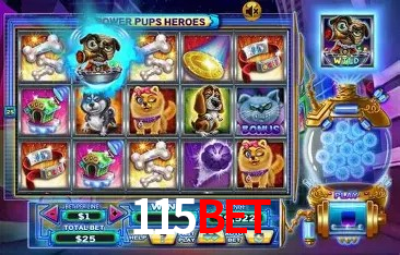Slots com jackpots e giros grátis na 115bet